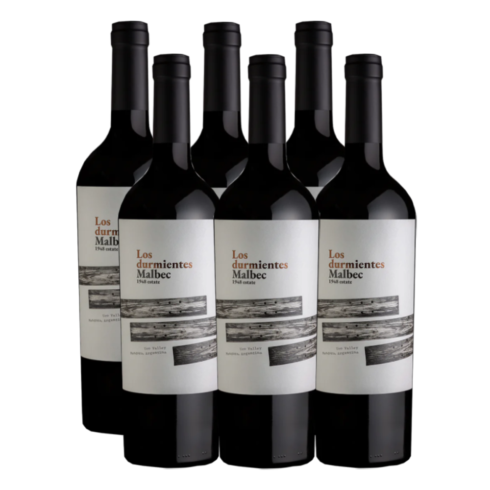 LOS DURMIENTES - MALBEC X6u.
