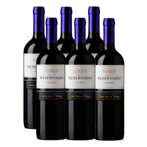 BODEGA TRIVENTO RESERVADO - MALBEC X6u.