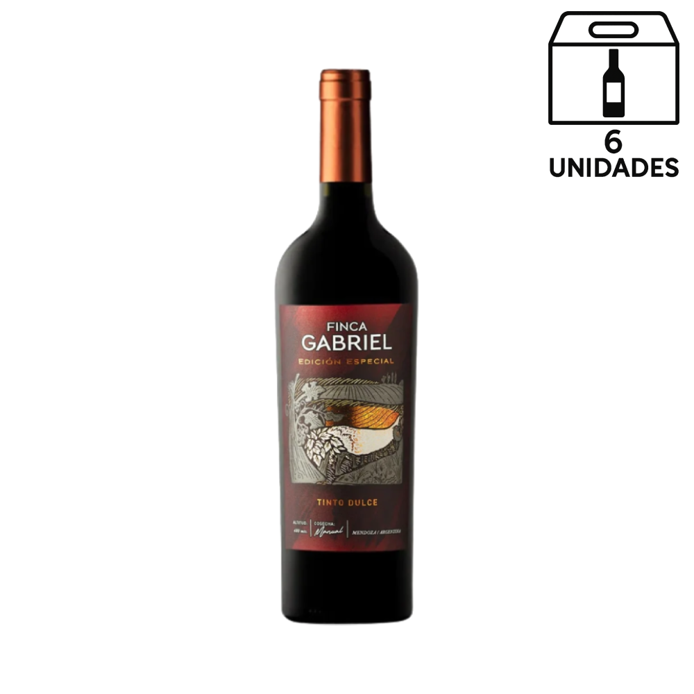 FINCA GABRIEL EDICION ESPECIAL - TINTO TARDIO X6u.